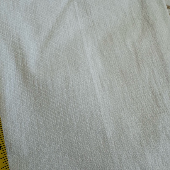 Estelle and Finn White Pique Stretch Step Hem Ankle Pants - Picture 10 of 10